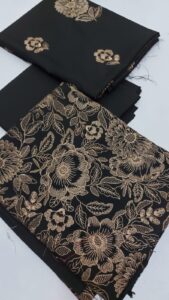 Karandi heavy embroidered dress – 03