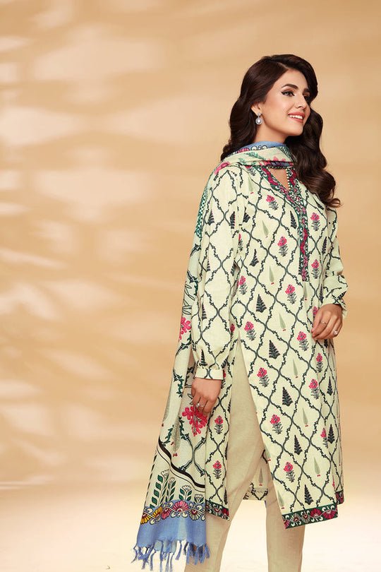 NISHAT WINTER  | 3 PC – PRINTED SUIT