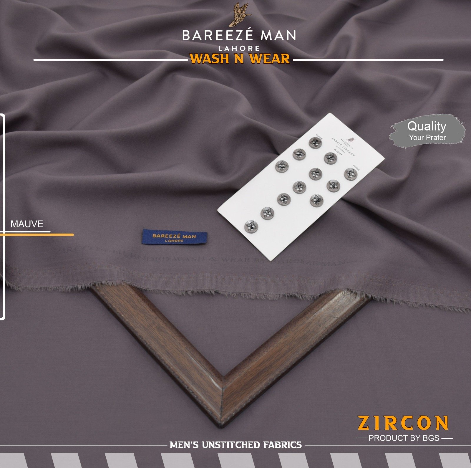 BAREEZE MAN-ZIRCON-MAUVE 07