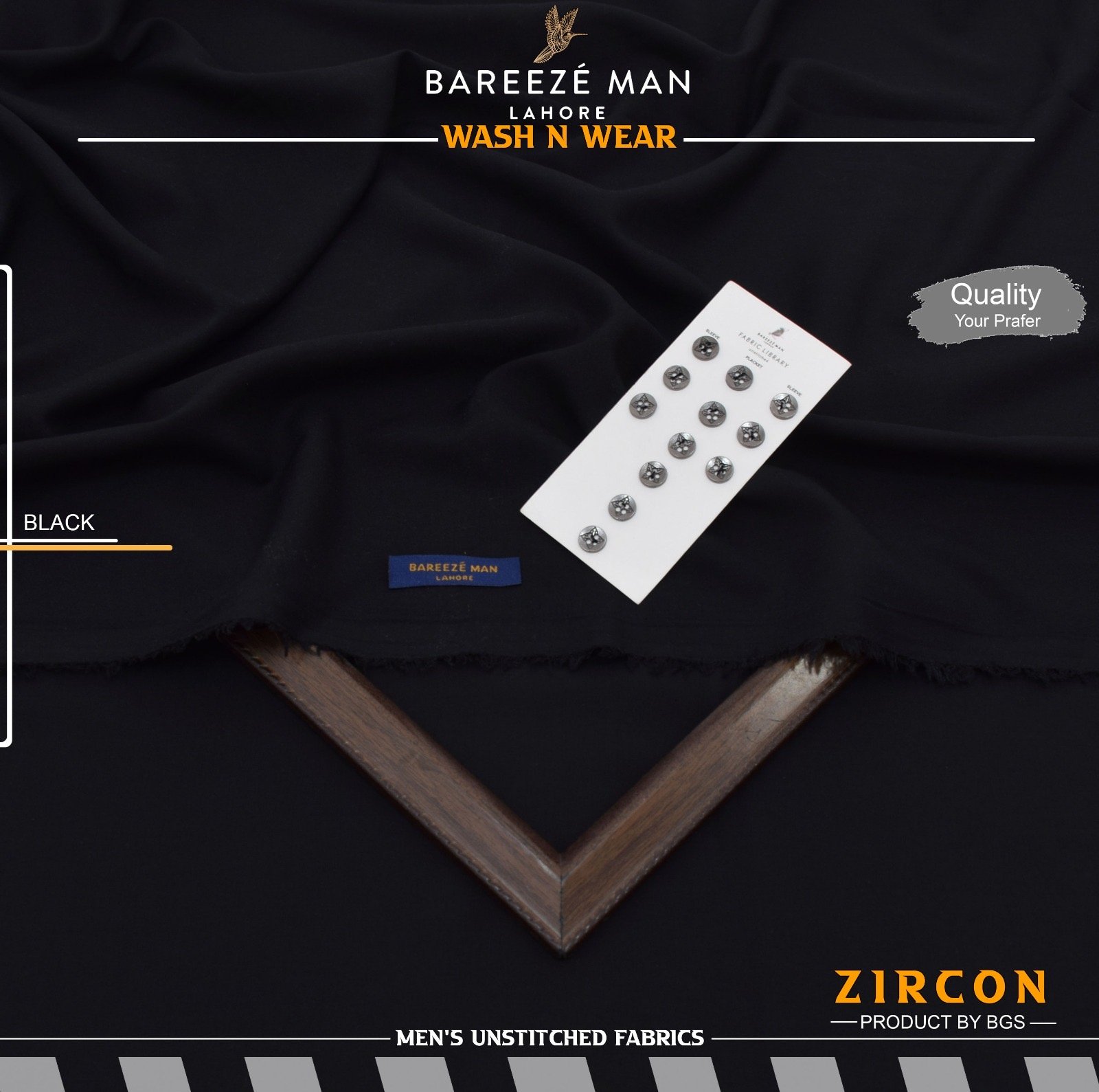 BAREEZE MAN-ZIRCON-BLACK 11