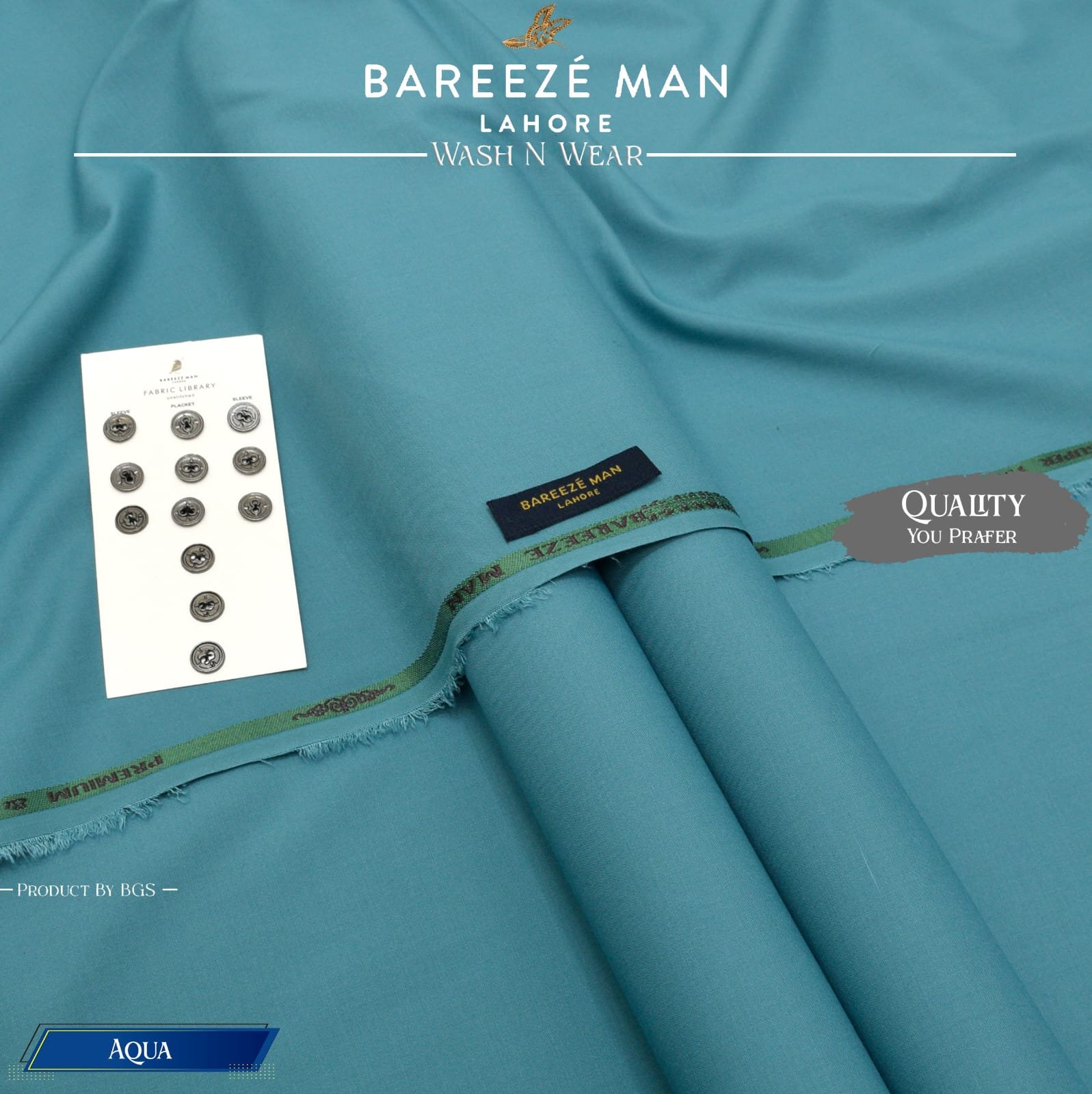 BAREEZE MAN-ZIRCON-AQUA 16
